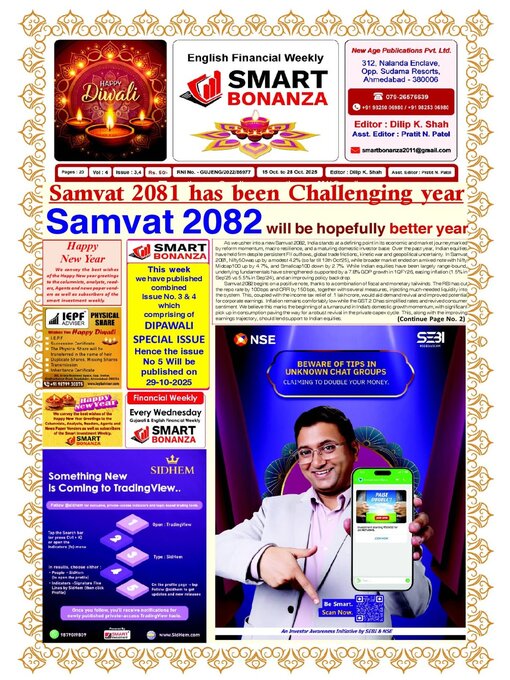 Title details for Smart Bonanza Financial Weekly English by New Age Publications Pvt. Limited - Available